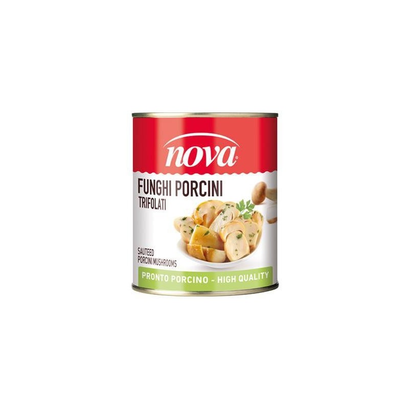 NOVA FUNGHI PORCINI TRIFOLATIML.850 LATTA