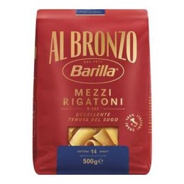 BARILLA BRONZO MEZZI RIGATONI GR.500