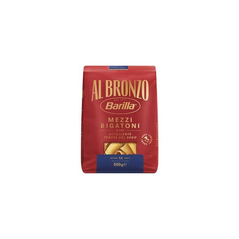 BARILLA BRONZO MEZZI RIGATONI GR.500