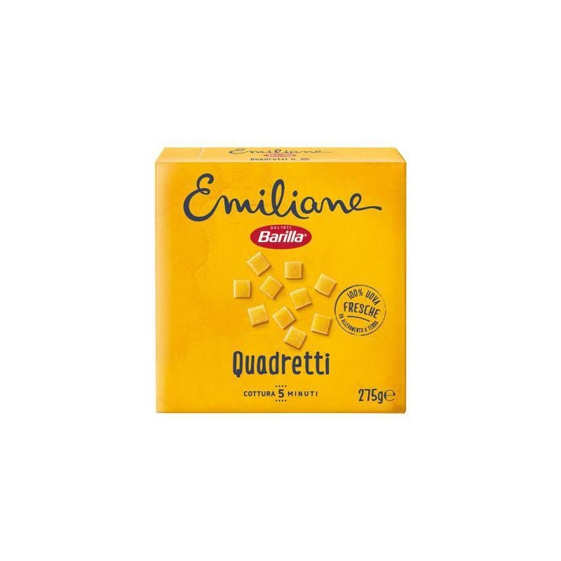 BARILLA PASTINA UOVO QUADRETTIGR.275 N°115