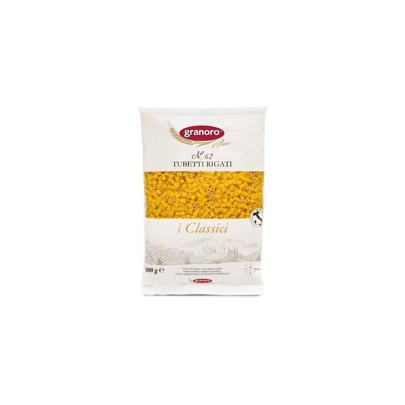 GRANORO GR.500 TUBETTI RIGATINR.62