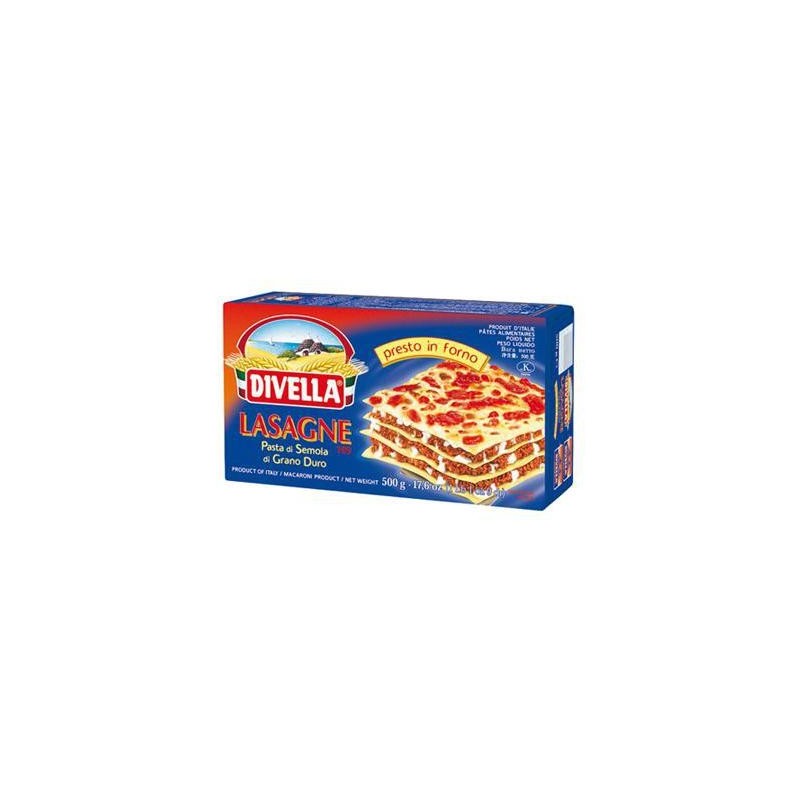 DIVELLA LASAGNA DI SEMOLA GR.500