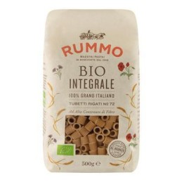 RUMMO PASTA INTEGRALE BIO 500 GR TUBETTI RIGATI