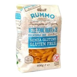 RUMMO S/GLUTINE GR. 400 MEZZE PENNE RIGATE