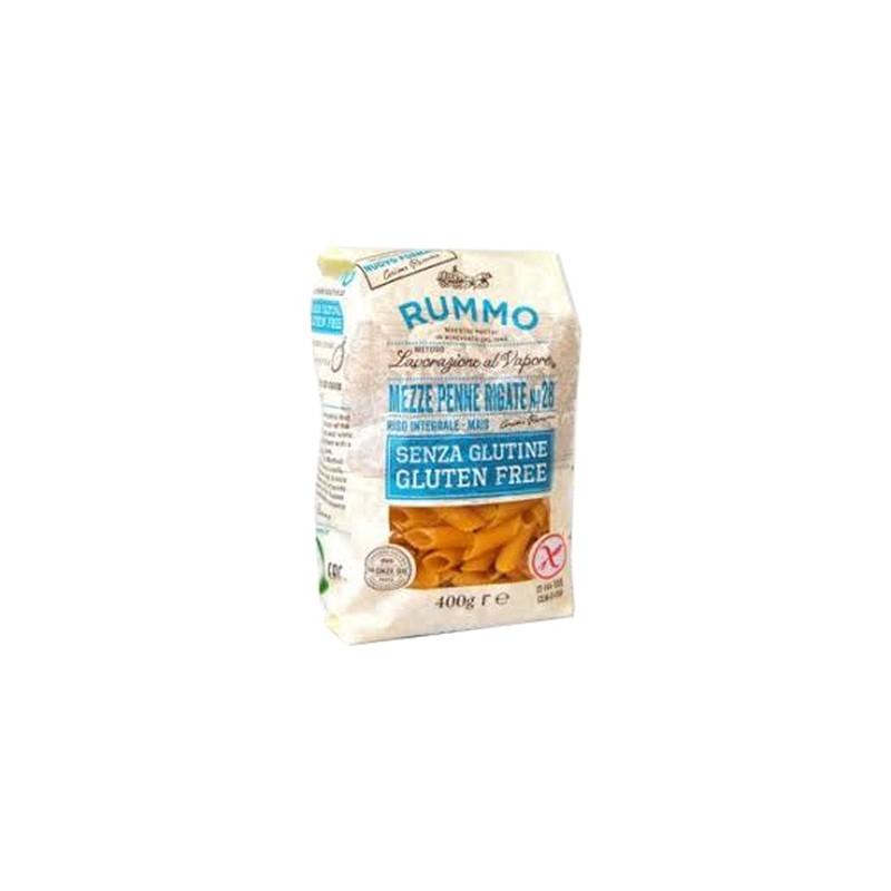 RUMMO S/GLUTINE GR. 400 MEZZE PENNE RIGATE
