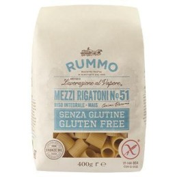 RUMMO S/GLUTINE GR. 400 MEZZI RIGATONI