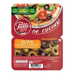 POLLI OLIVE 40 GR X 2 RONDELLE MISTE