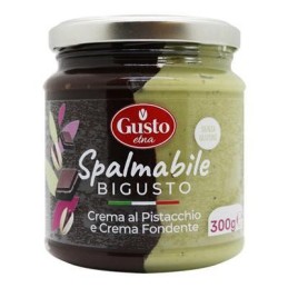 GUSTO ETNA CREMA PIS/FON.GR300 BIGUSTO PISTACCHIO E FONDENTE