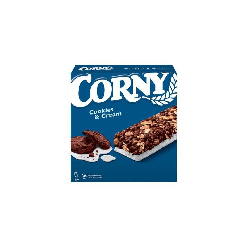 HERO BARRETTE CORNY COOKIES&CREAM GR25X6