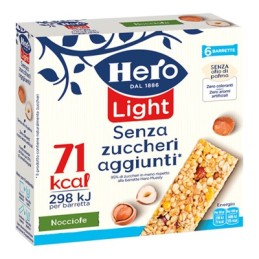 HERO BARRETTE LIGHT GR.20X6 NOCCIOLE