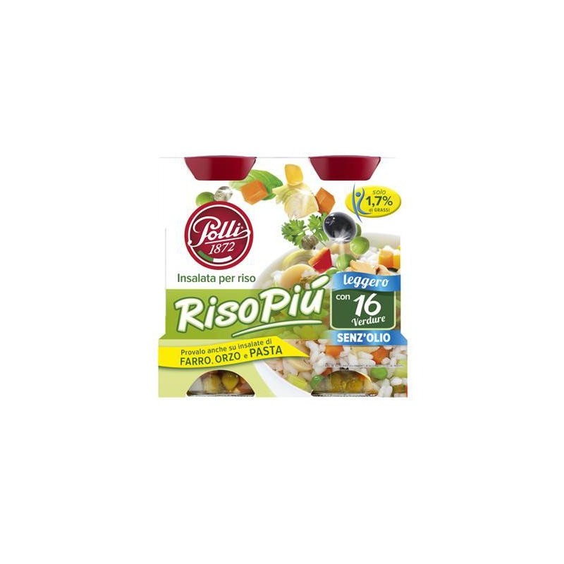POLLI RISOPIU' VERDURE 2 X 360 GR