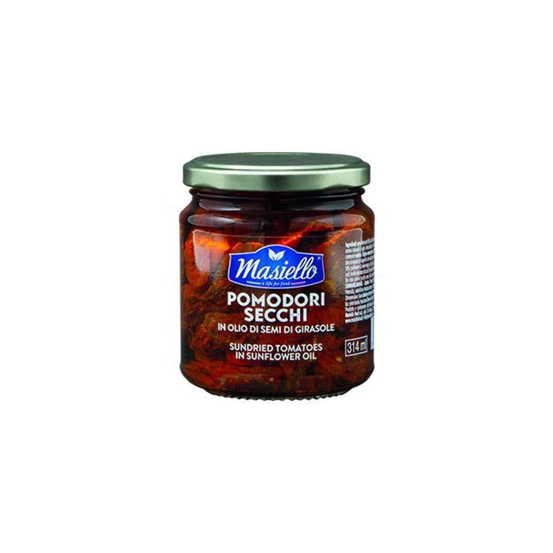 POMODORI SECCHI IN OLIO DI SEMI DI GIRASOLE G.280