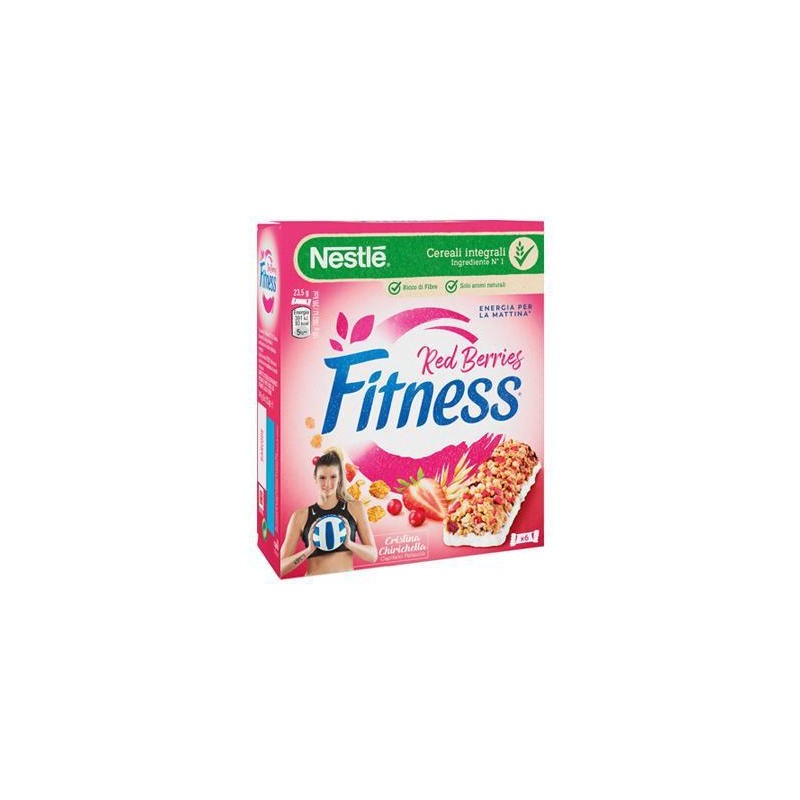 NESTLE' FITNESS BARRETTE 6 X 23.5GR FRUTTI ROSSI
