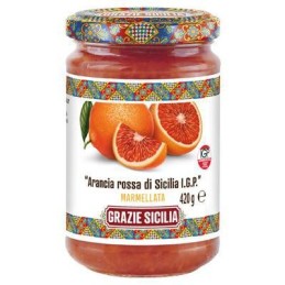 AGRISICILIA MARMELLATA ARANCE ROSSE DI SICILIA GR.420