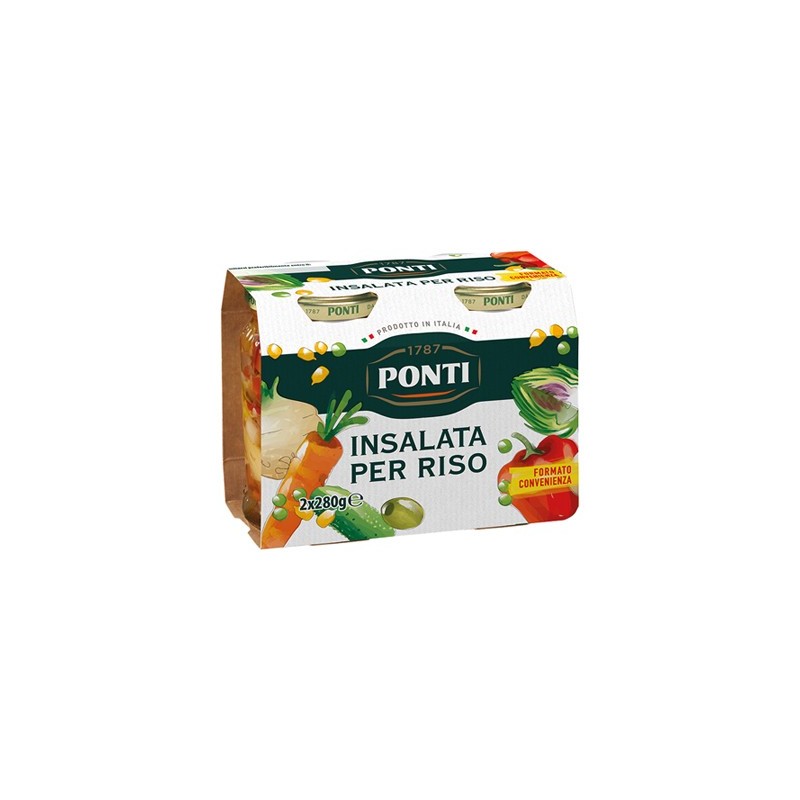 PONTI INSALATA PER RISO 2 X 280 GR