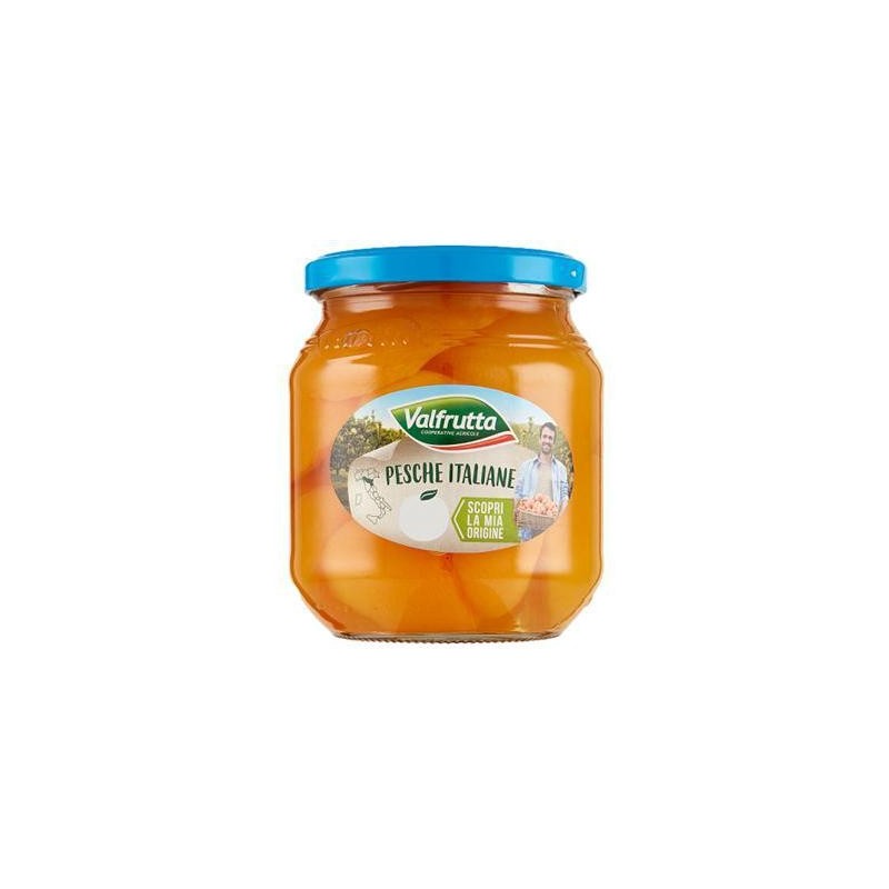 VALFRUTTA PESCHE 580GR VETRO