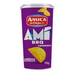 AMICA CHIPS PATATINE AMI' BBQGR.100