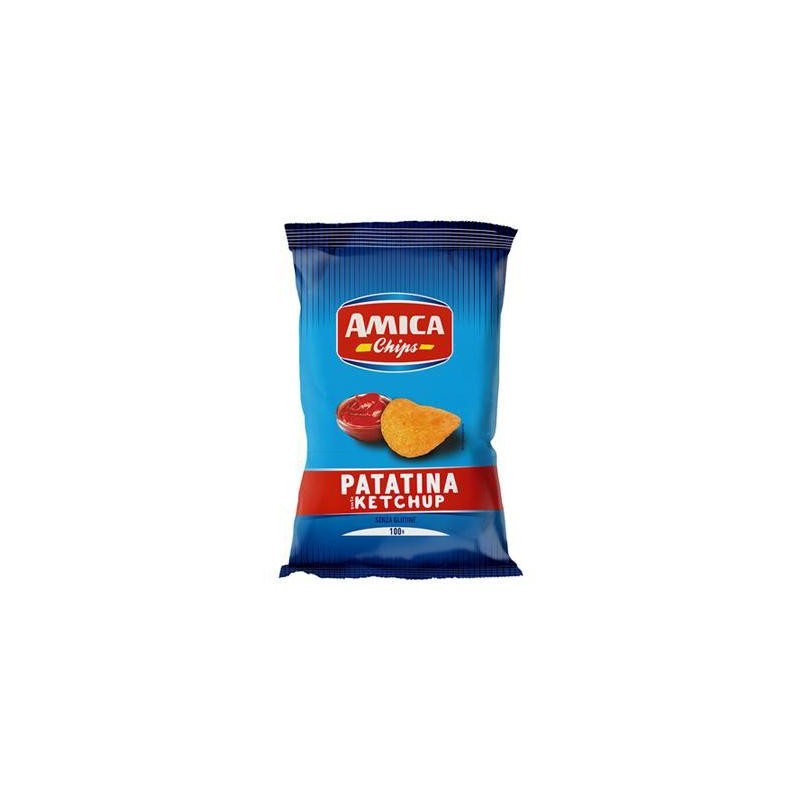 AMICA CHIPS PATATINE KETCHUP GR100