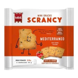 BOTTOLI MINI SNACK SCRANCY GUSTO MEDITERRANEO GR.210