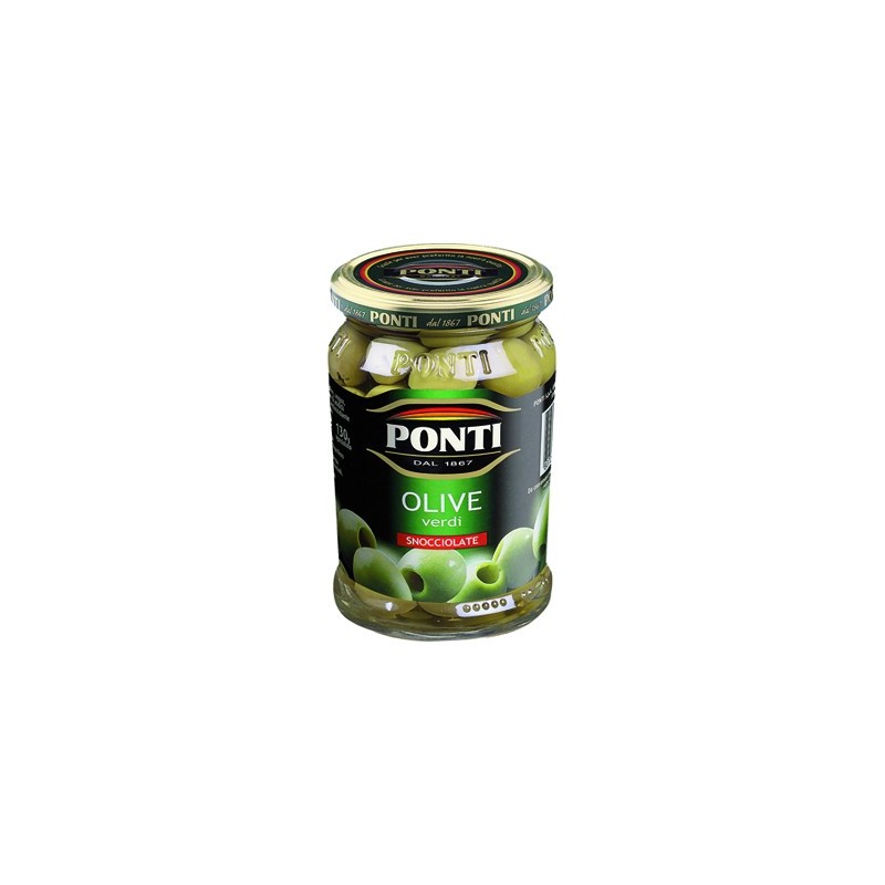 PONTI OLIVE VERDI DENOCCIOLATE 300 GR