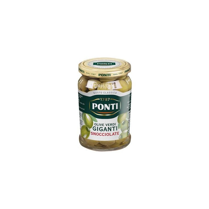 PONTI OLIVE VERDI GIGANTI SNOCCIOLATE GR.290