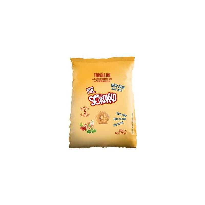 MR.SCROKKO MPK X5 TARALLI GUSTO PIZZA GR.200