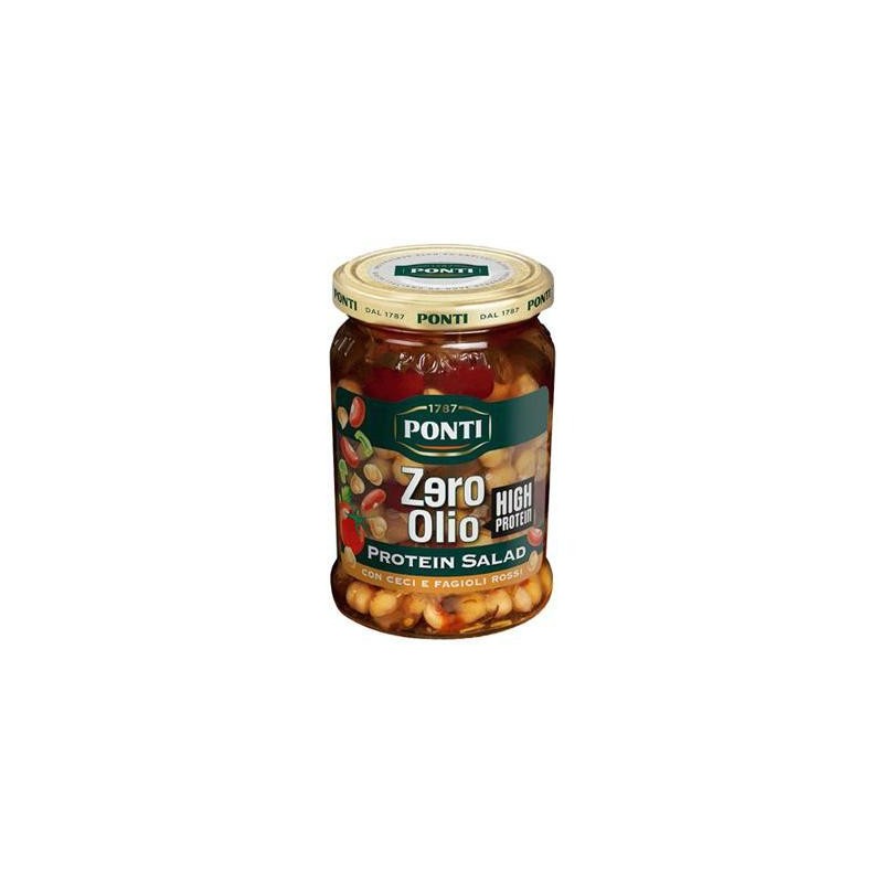 PONTI ZERO OLIO CECI E FAGIOLI ROSSI 300 GR