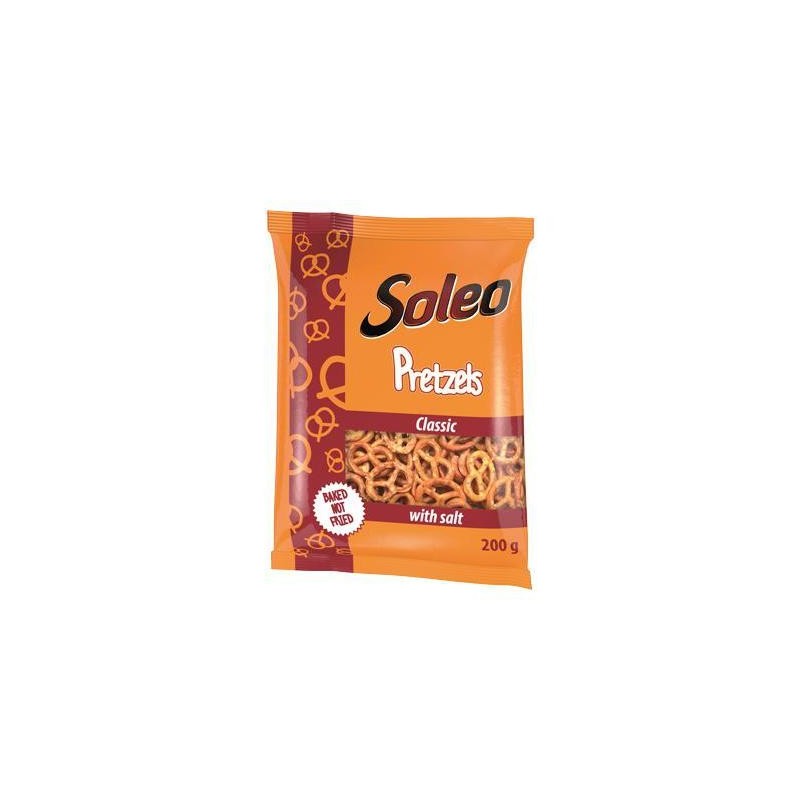SOLEO PRETZELS SALATI SACCHETTO GR.200