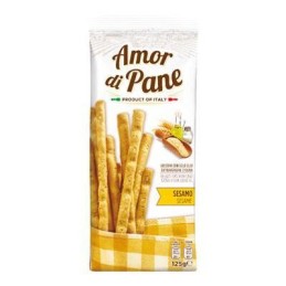 AMOR DI PANE GRISSINI 125GR SESAMO