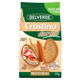 DELVERDE CROSTINO DORATO MULTICEREALI GR.275