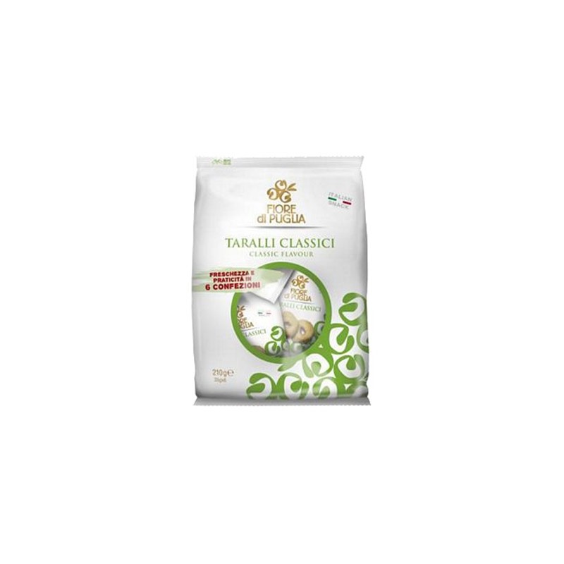 FIORE DI PUGLIA TARALLI CLASSICI GR.35X6 MULTIPACK