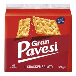 GRANPAVESI CRAKERS 560GR SALATI