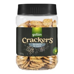 GULLON CREACKERS GR.250 SEMI QUINOA E CHIA