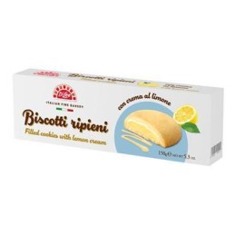 DI LEO BISCOTTI RIPIENI CON CREMA AL LIMONE GR.150