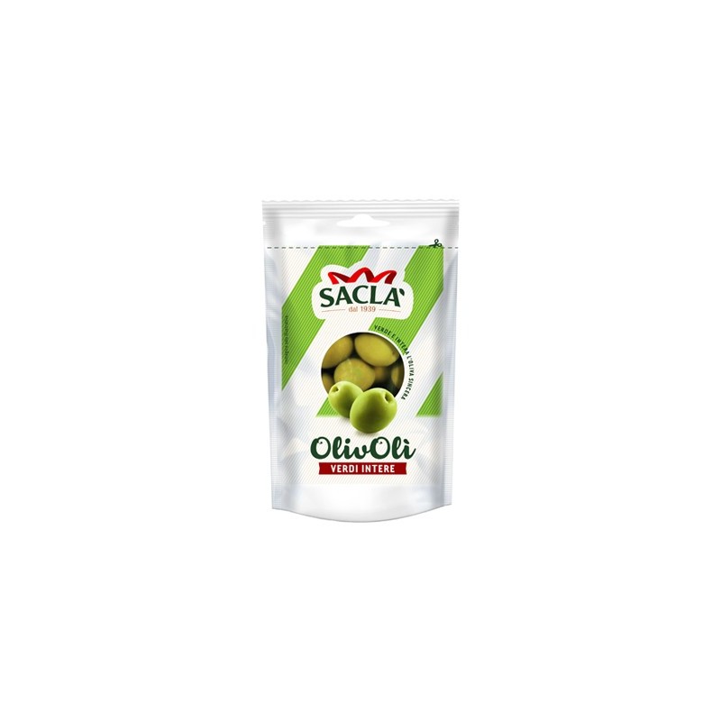SACLA' OLIPACK OLIVE VERDI CON NOCCIOLO GR.85