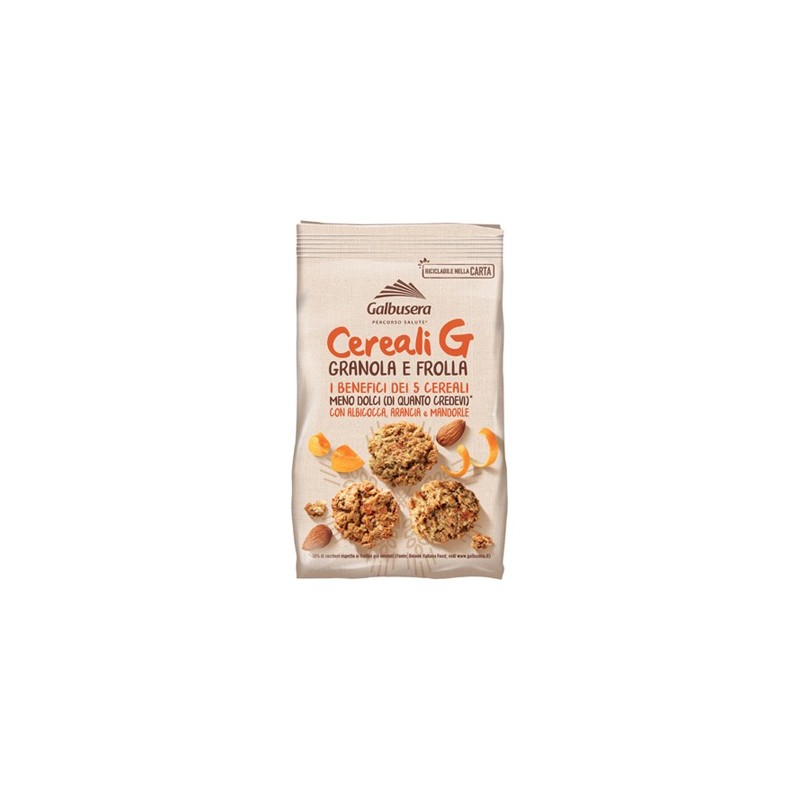 GALBUSERA CEREALI G GRANOLA E FROLLA 300 GR ALB/ARA/MAND.