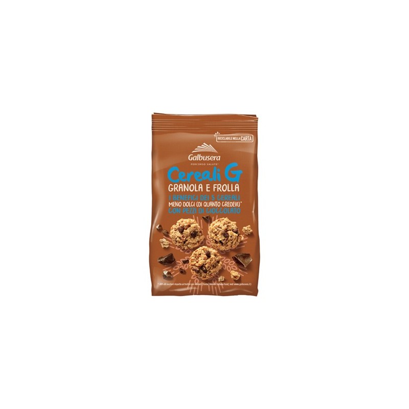GALBUSERA CEREALI G GRANOLA E FROLLA 300 GR CIOCCOLATO