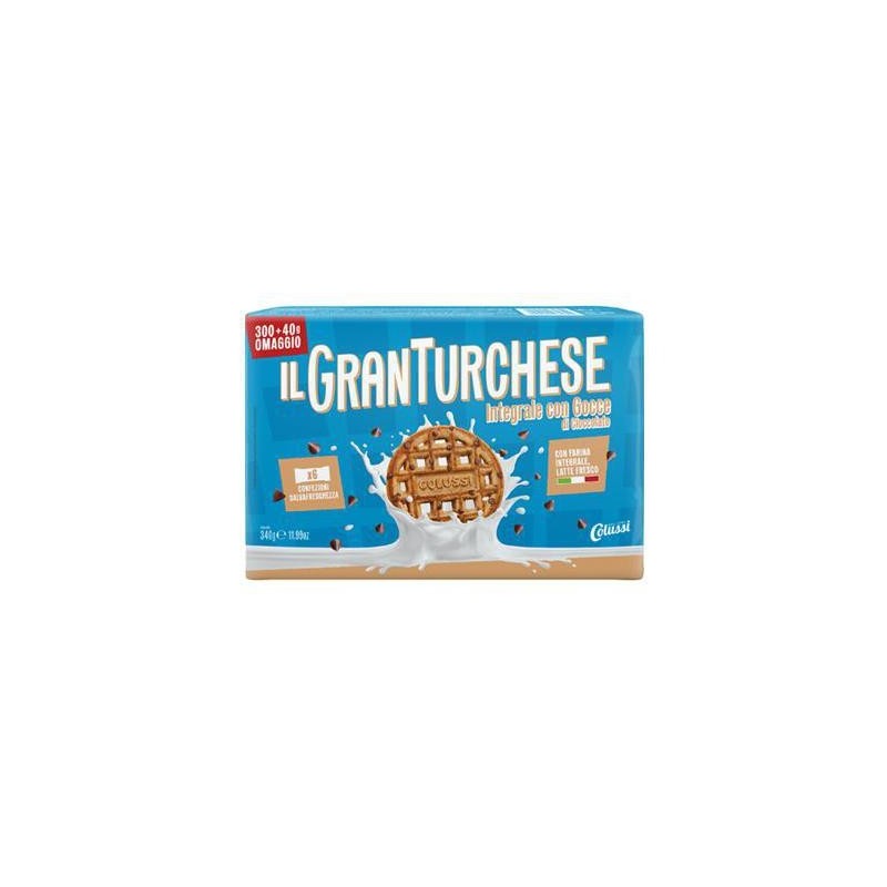 GRAN TURCHESE PIÙ INTEGRALE GOCCE CIOCCOLATO GR. 300