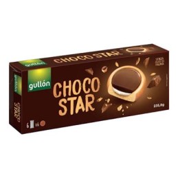 GULLON CHOCO STAR 235 GR LATTE