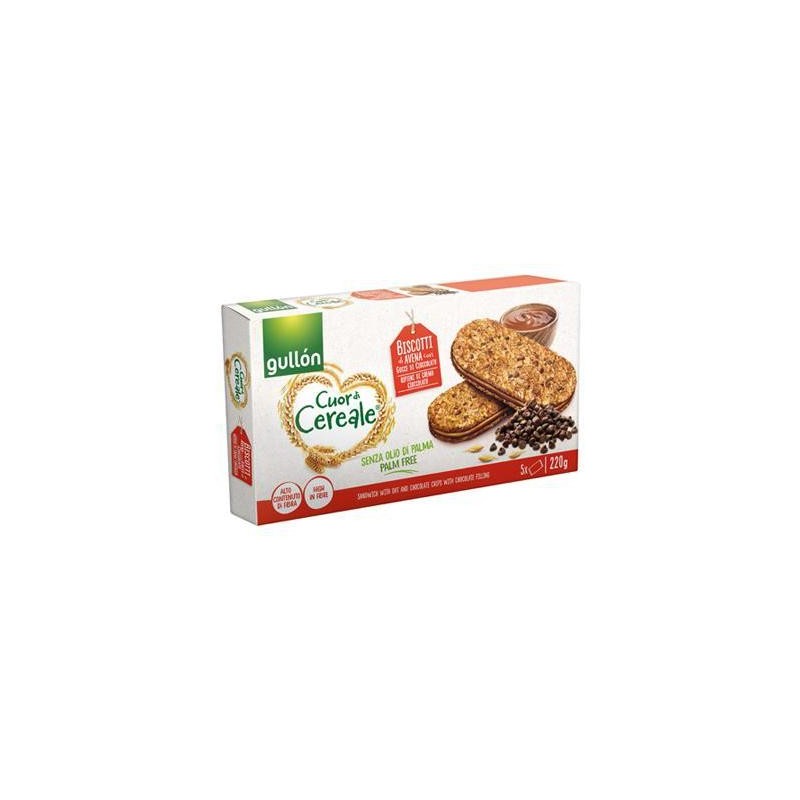 GULLON CUOR CEREALI 220GR CREMA AL CIOCOCLATO