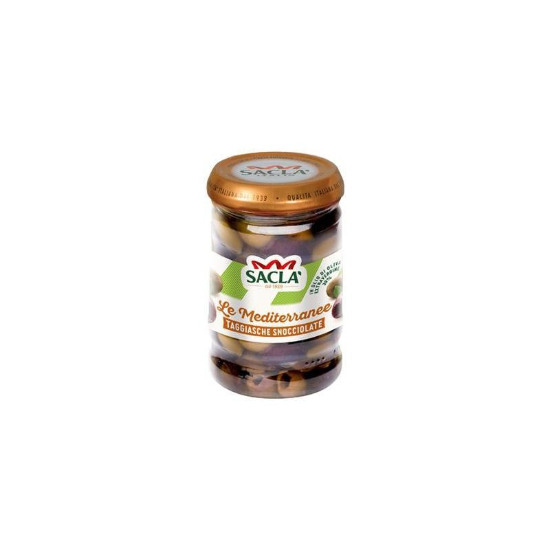 SACLA'OLIVE TAGGIASCHE SNOCC.GR.180 IN OLIO EVO