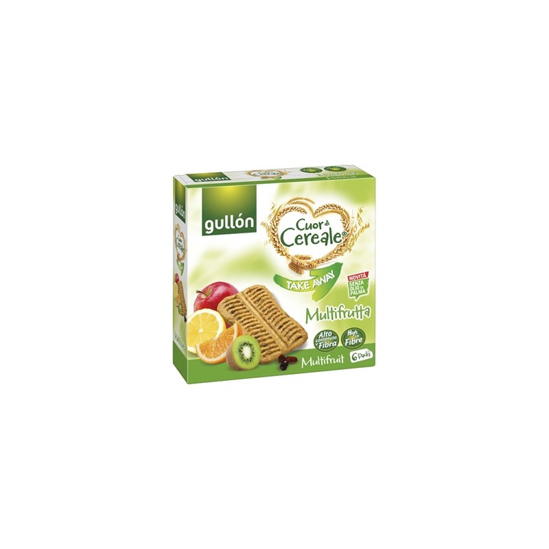GULLON CUOR CEREALI GR.144 MULTIFRUTTA