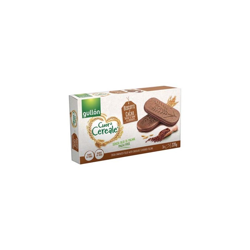 GULLON SANDWICH DOBLE CACAO GR.220