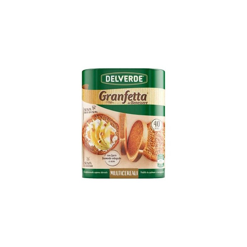 DELVERDE GRANFETTA MULTICEREALE GR.300 40 FETTE