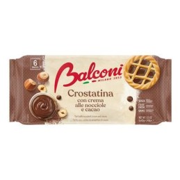 BALCONI CROSTATINA 6X40GR CACAO