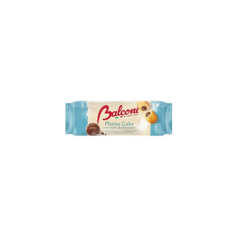 BALCONI PLUMCAKE CLASSICO CONCUORE CIOCCOLATO GR.228