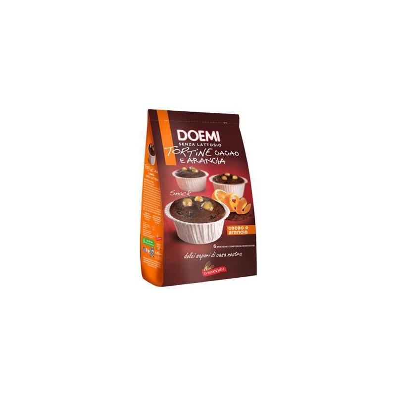 DOEMI TORTINE CACAO & ARANCIA GR.250