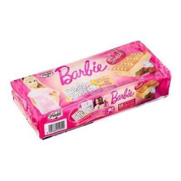 FREDDI BARBIE SNACK FRAGOLA/YOGURT X10