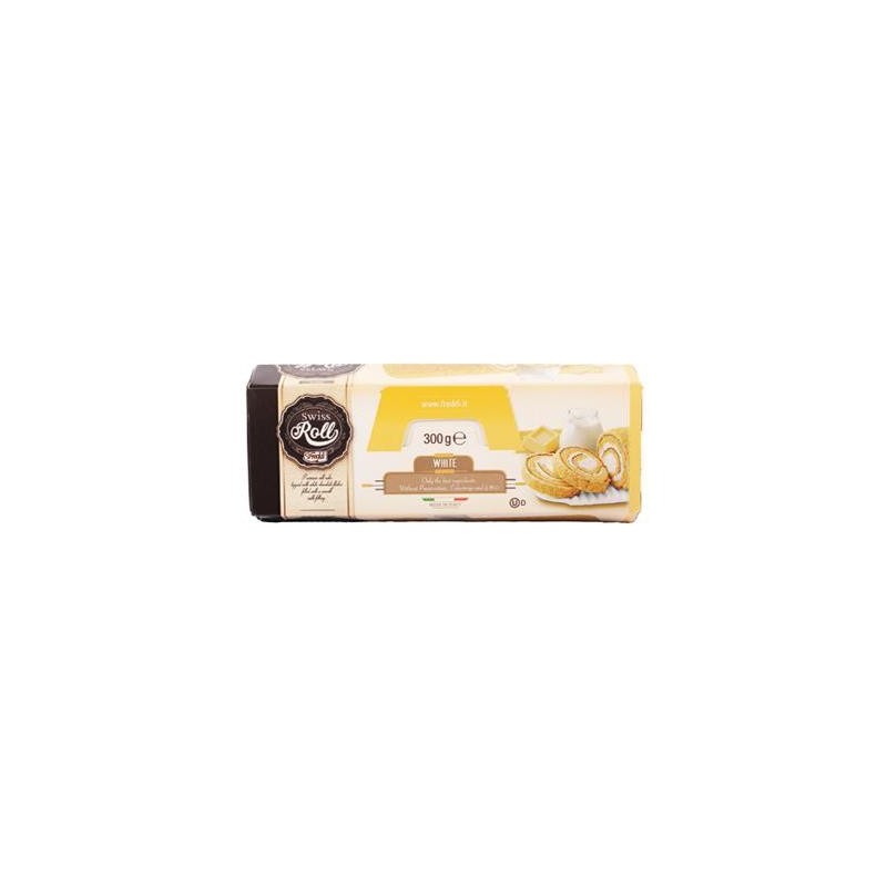 FREDDI SWISS ROLL WHITE GR.300