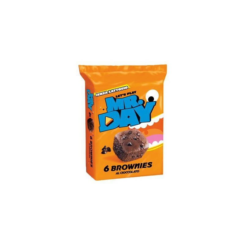 MR DAY BROWNIES CIOCCOLATO GR.210 X 6 PZ